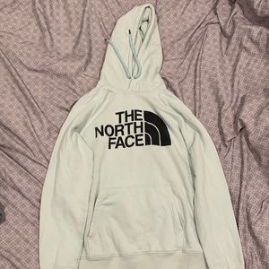 Blue North Face hoodie